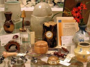 pottery-woodwork