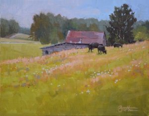 oil painting by Todd Baxter