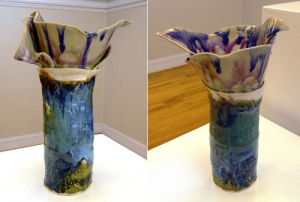clay vase by Timmy Hord