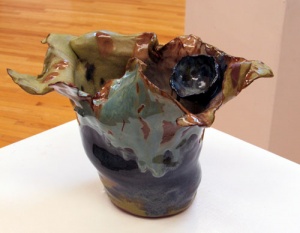 clay vase by Timmy Hord