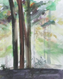 watercolor by Hazel Pearce