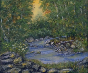 pastel drawing by Ronald Shepard