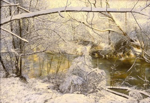 oil painting by Marth Moore