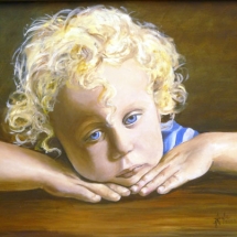 oil painting by Joan Fogle