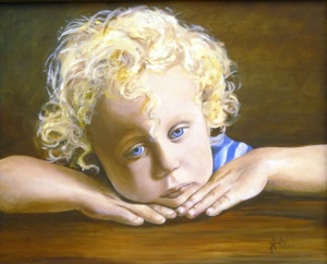 oil painting by Joan Fogle