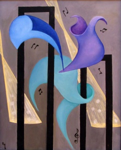 oil painting by Elizabeth Shipley