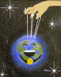 acrylic painting by Shelly Valenti
