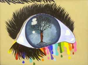 acrylic painting by Shelly Valenti