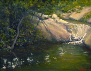 oil painting by Gary A. Shelley