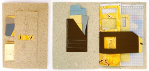 Lore-Spivey - Keeping It Together - artist book: paper, string. Winner of First Place.