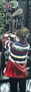 scratchboard by Lori McAdams