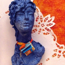 handmade paper work by Janet Littlejohn Kaufman