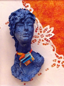 handmade paper work by Janet Littlejohn Kaufman