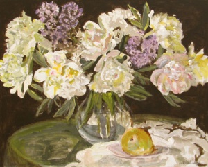 oil painting by Lucy Warlick