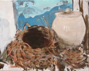 acrylic painting by Lucy Warlick