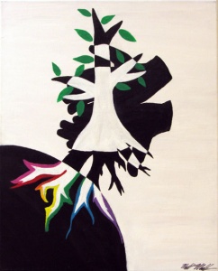 acrylic painting by Matt Madden