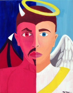 acrylic painting by Matt Madden