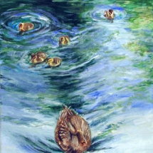 NAT-19_Joan-Fogle_Getting-My-Ducks-in-a-Row_acrylic