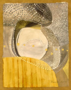 20 Wanda Meekins, Celestial Birth, mixed-meda