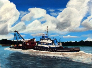 21 Ray Emser, Bobbie Ann, acrylic