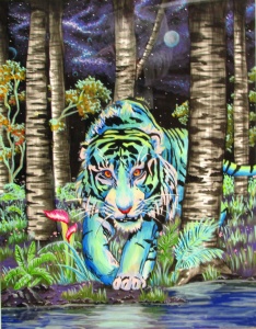 hlehem Reinhard, Awake, acrylic