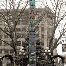 53 Lynne Parker, Tlingit Totem Pole, photography