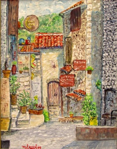 8 Mimi Irwin, La Porte a Gourdon, acrylic