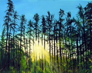 9 Dr. Brad Sabelli, Carolina Sunrise, oil