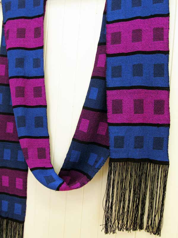 Chris Dunlap, Color Blocks Gone Mad, weaving