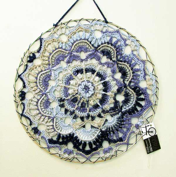 Gail Boyles, Spring Flower Mandala, crochet