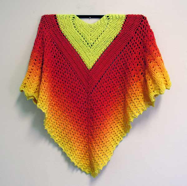 Gail Boyles, Ultimate Scrifice Shawl, crochet