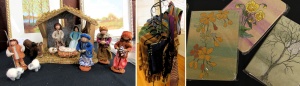art and gift items for Southern Arts Society Holiday Boutique 2021.