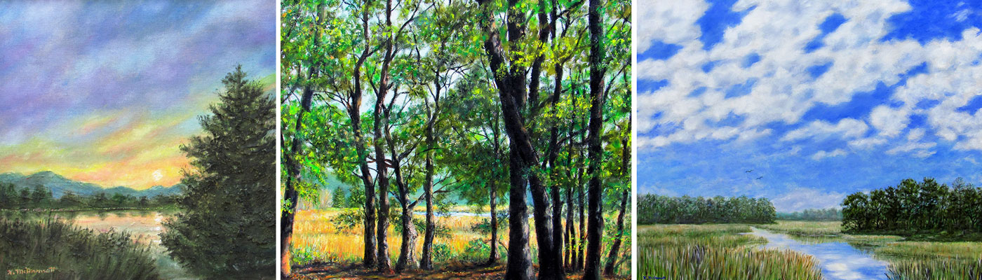 Nature’s Serenity Land and Seascapes by Kathleen McDermott and Ronald Shepard at Southern Arts Society