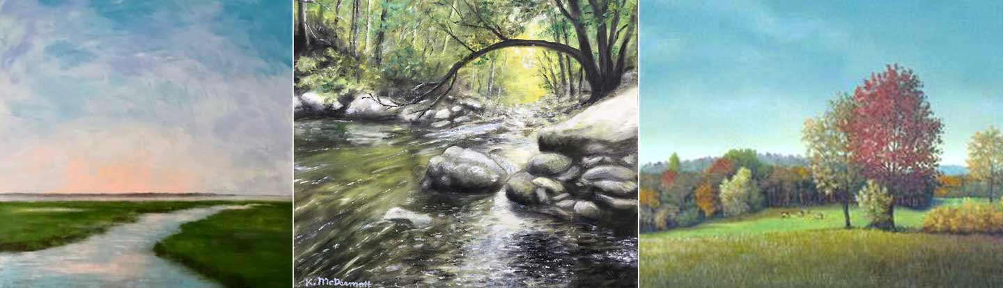 Three Voices, Three Views: Landscape Painters Kim Painter, Kathleen McDermott, and Gene Tennison