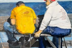 Truth in Advertising, acrylic, by Lucy Warlick