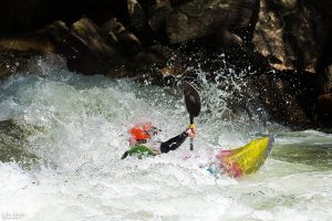 white water kayaking photography