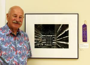 Alex Pietersen with his merit award photo