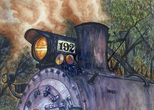 06 – Kimberlye Joyce – The Smoke that Moved Us – watercolor