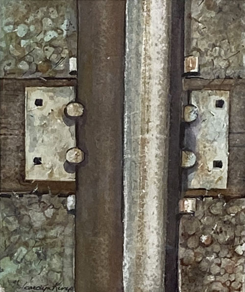 17 – Carolyn Kemp – On Track – watercolor